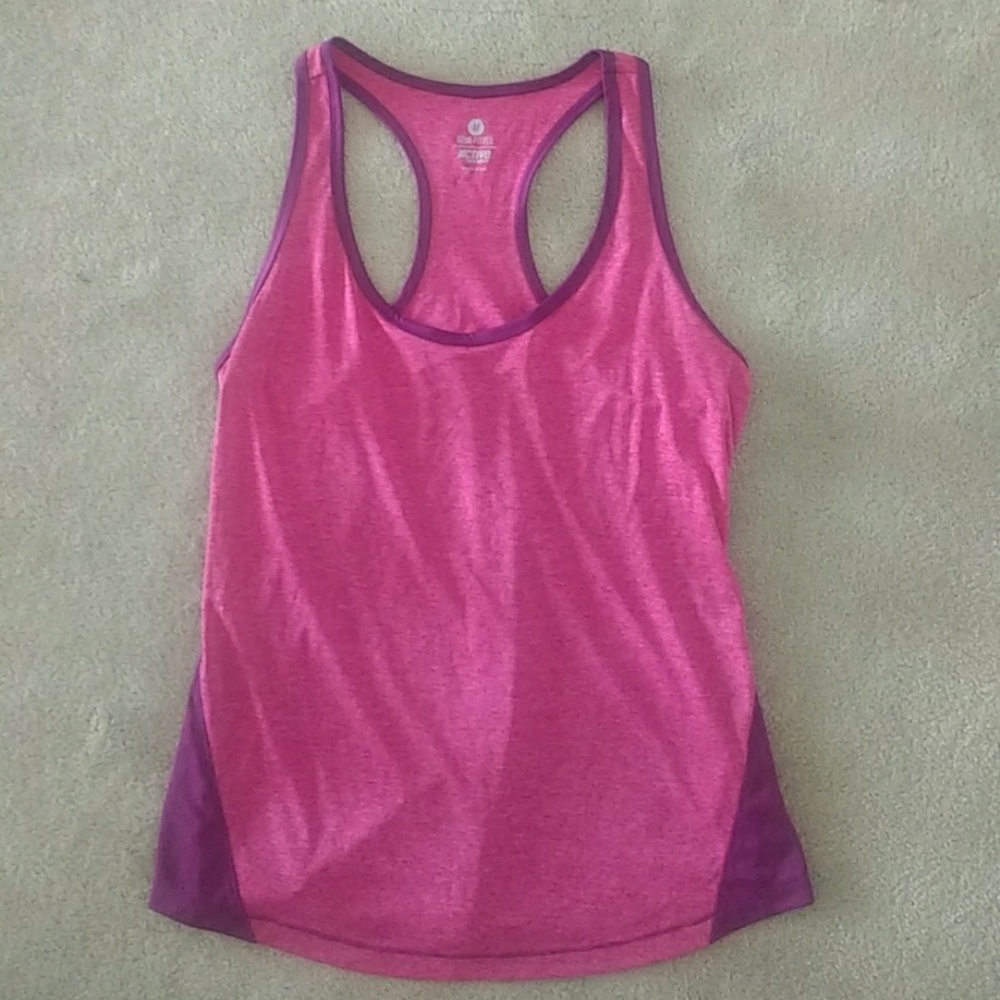 EUC Old Navy Active Racerback Pink Workout Tank